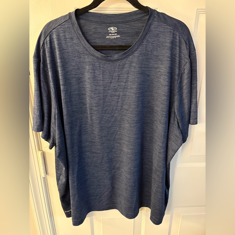 Athletic Works Men's Navy Short Sleeve Tee